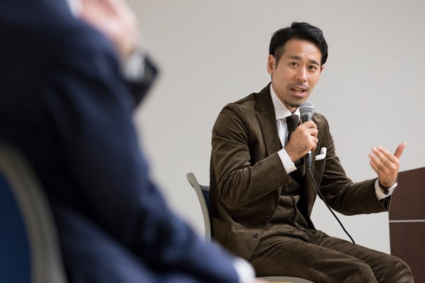 スカイマーク株式会社 取締役執行役員　西岡 成浩氏　株式会社フォワード　加藤明拓